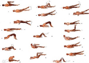 การออกกำลังกายสำหรับ osteochondrosis เอว